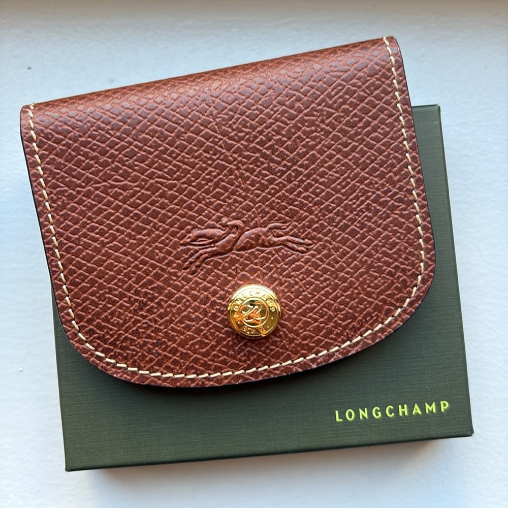 Longchamp BNWT ÉPURE LEATHER CARD HOLDER